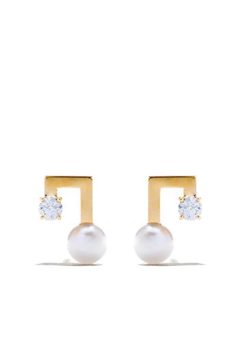 petit balance note earrings