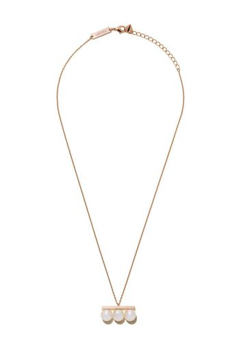 18kt rose gold Balance Neo Akoya pearl pendant necklace