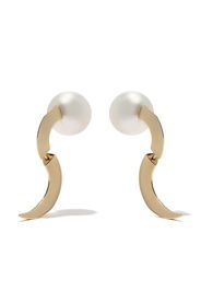 Tasaki 18kt yellow gold Buoy earrings