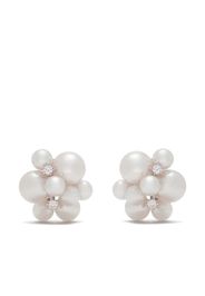 Tasaki 18kt white gold Akoya pearl earrings