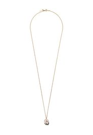 18kt yellow gold Akoya peal pendant necklace