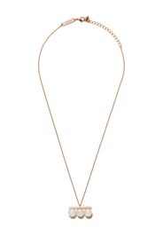 18kt rose gold Balance Neo Akoya pearl pendant necklace