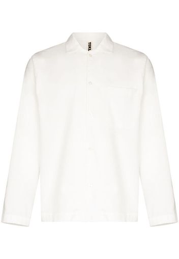 button-up pyjamas shirt