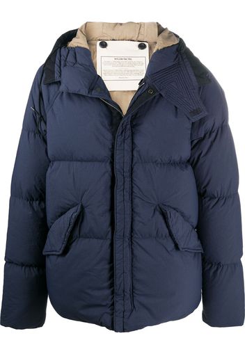 padded hooded jacket