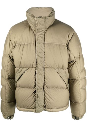 Ten C hooded puffer jacket - Green