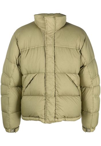 Ten C feather-down padded puffer jacket - Green