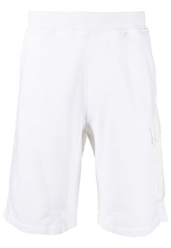 Ten C side flap-pocket detail shorts - White