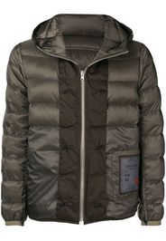 hooded padded jacket