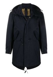 fishtail mid-length parka