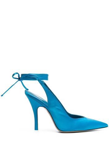 ankle-tied pumps