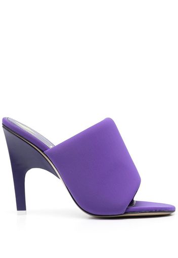 The Attico Rem 100mm mules - Purple