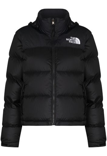 The North Face 1996 zip-up puffer jacket - Black