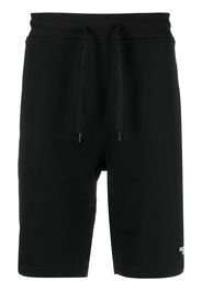 The North Face embroidered-logo knee-length shorts - Black