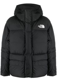 The North Face logo print padded jacked - Black