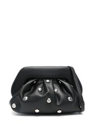 Themoirè Tia clutch bag - Black