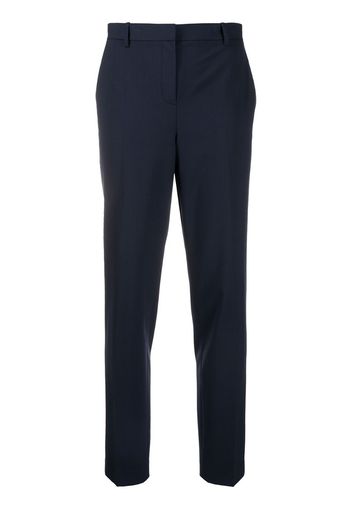 slim-fit tailored trousers