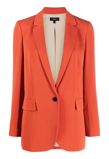 Theory single-breasted blazer - Orange