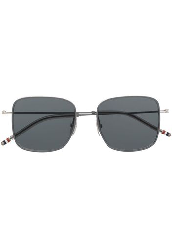 Thom Browne Eyewear square pilot-frame sunglasses - Grey