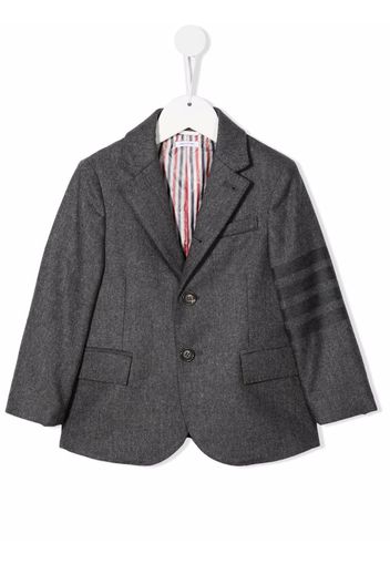 Thom Browne Kids single-breasted wool blazer - Grey