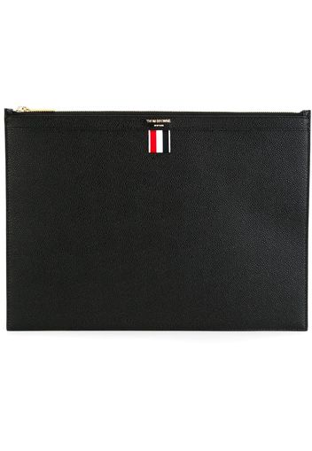 Thom Browne MEDIUM DOCUMENT HOLDER - Black