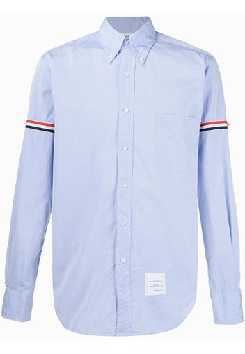 Thom Browne striped sleeve shirt - Blue