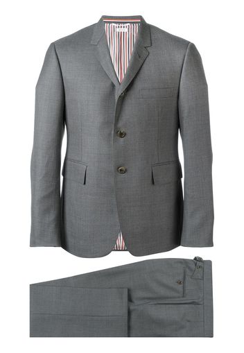 Thom Browne Super 120s Suit With Tie - Grey