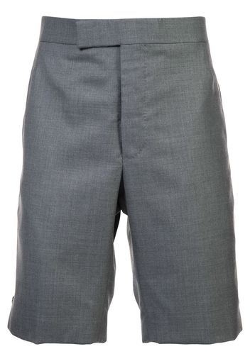 Thom Browne Classic Backstrap Short In Medium Grey Super 120's Twill