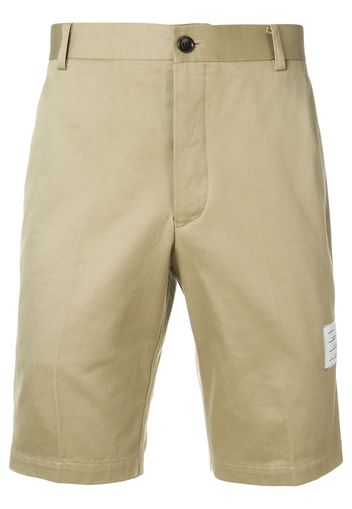 Thom Browne Cotton Twill Unconstructed Chino Shorts - Neutrals