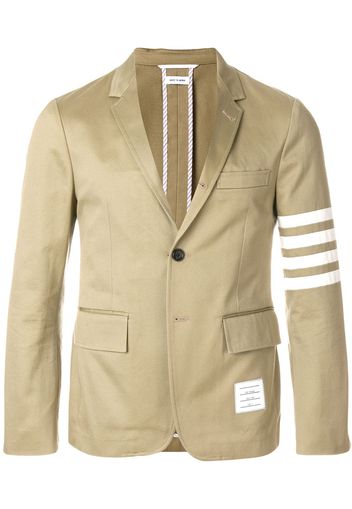 Thom Browne 4-bar Unconstructed Sport Coat - Neutrals