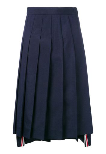 Thom Browne School Uniform Pleated Skirt - Blue