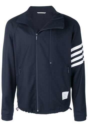 Thom Browne Double-zip Raglan Jacket - Blue