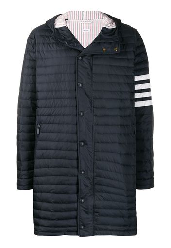 Thom Browne 4-Bar padded coat - Blue