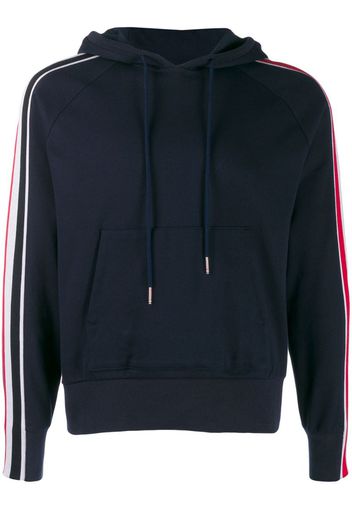 Interlock RWB Stripe Hoodie Pullover