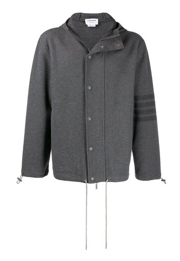 4-Bar hooded sport coat