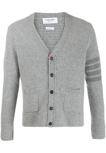 Overwashed v-neck cardigan