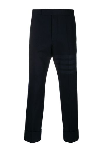 4-Bar cropped tailored trousers