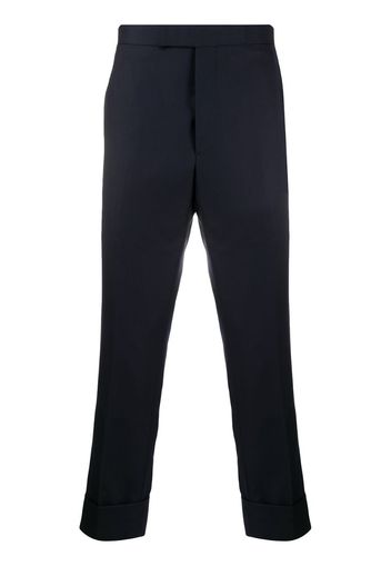 super 120s twill classic backstrap trousers