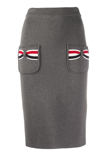 knitted pencil skirt