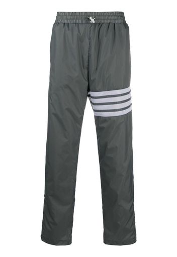 ripstop straight-leg trackpants