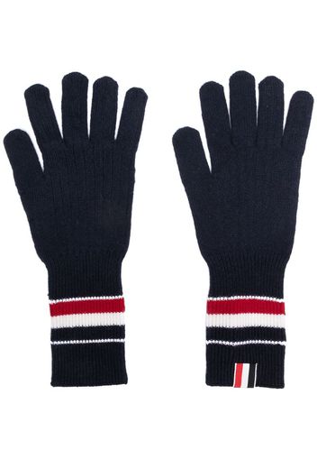RWB stripe wool gloves