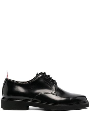 Thom Browne uniform lace-up loafers - Black