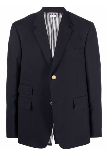 Thom Browne single-breasted wool blazer - Blue