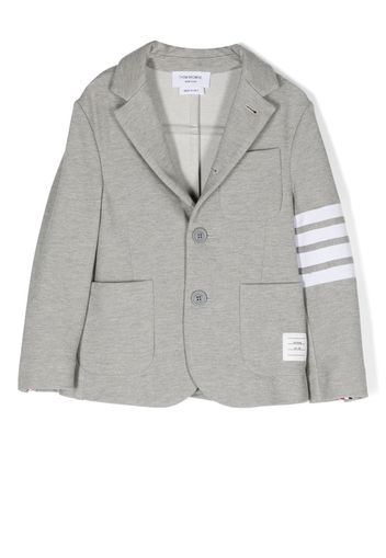 Thom Browne jersey sport coat blazer - Grey