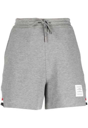 Thom Browne tie-waist shorts - Grey