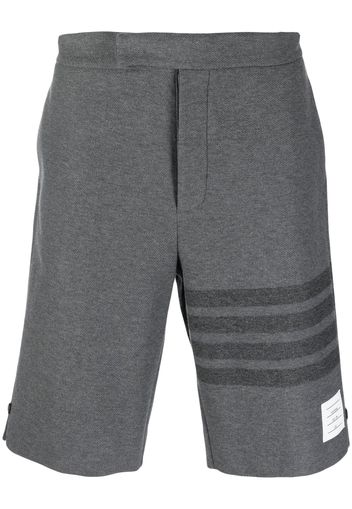 Thom Browne 4-Bar striped shorts - Grey
