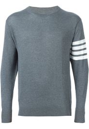 Thom Browne 4-Bar Merino Pullover - Grey