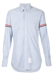 Thom Browne Grosgrain Armband Oxford Shirt - Blue