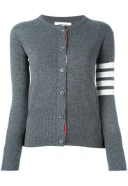 Thom Browne 4-bar stripe cardigan - Grey