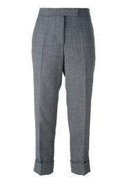 Thom Browne cropped tailored trousers - Grey