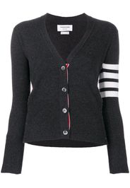 Thom Browne classic V-neck cashmere cardigan - Grey